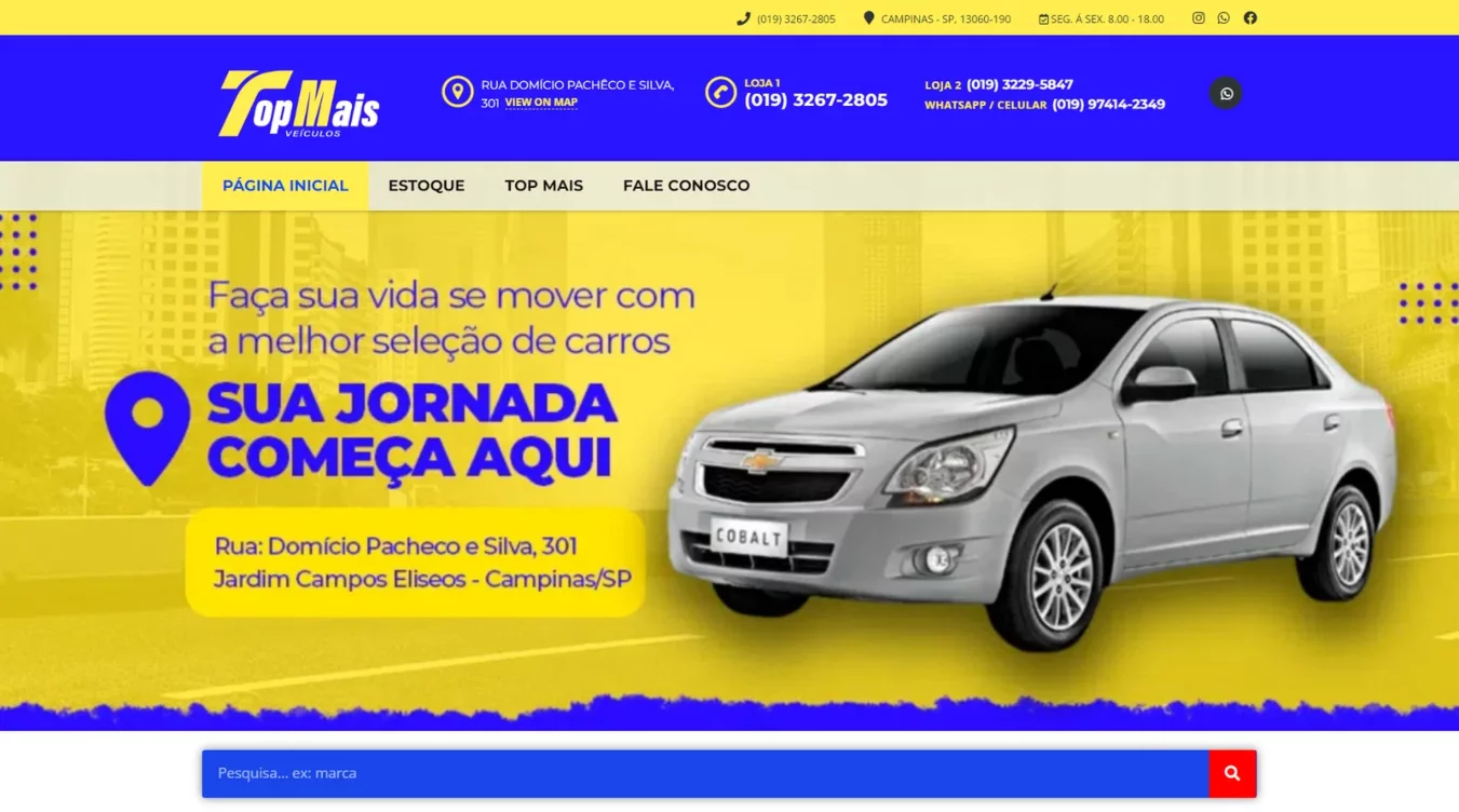 Topmais - Your Trusted Vehicle Marketplace in Brazil